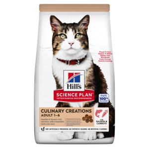 Hill's Culinary Creations Adult au saumon et à la carotte pour chat 1,5 kg