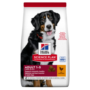 Hill's Adult Large Breed au poulet pour chien 14 kg