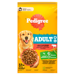 Pedigree Adult au bœuf et légumes pour chien 12 kg