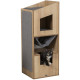 Trixie Cat Tower CityStyle griffoir marron/gris