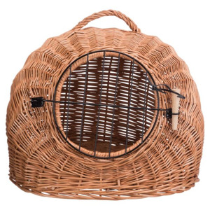 Trixie cage de transport en osier avec petite porte pour chat 1 pièce