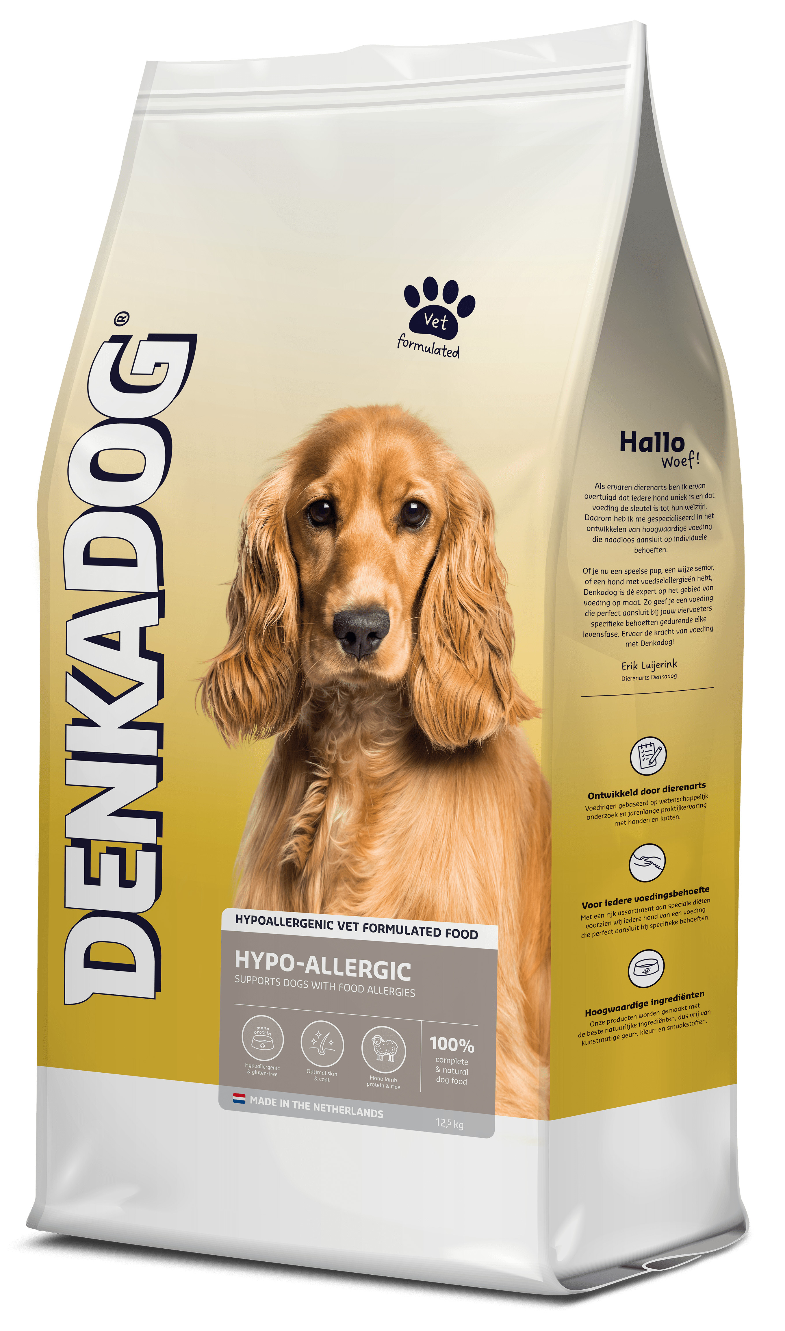 Denkadog Hypo-Allergic pour chien
