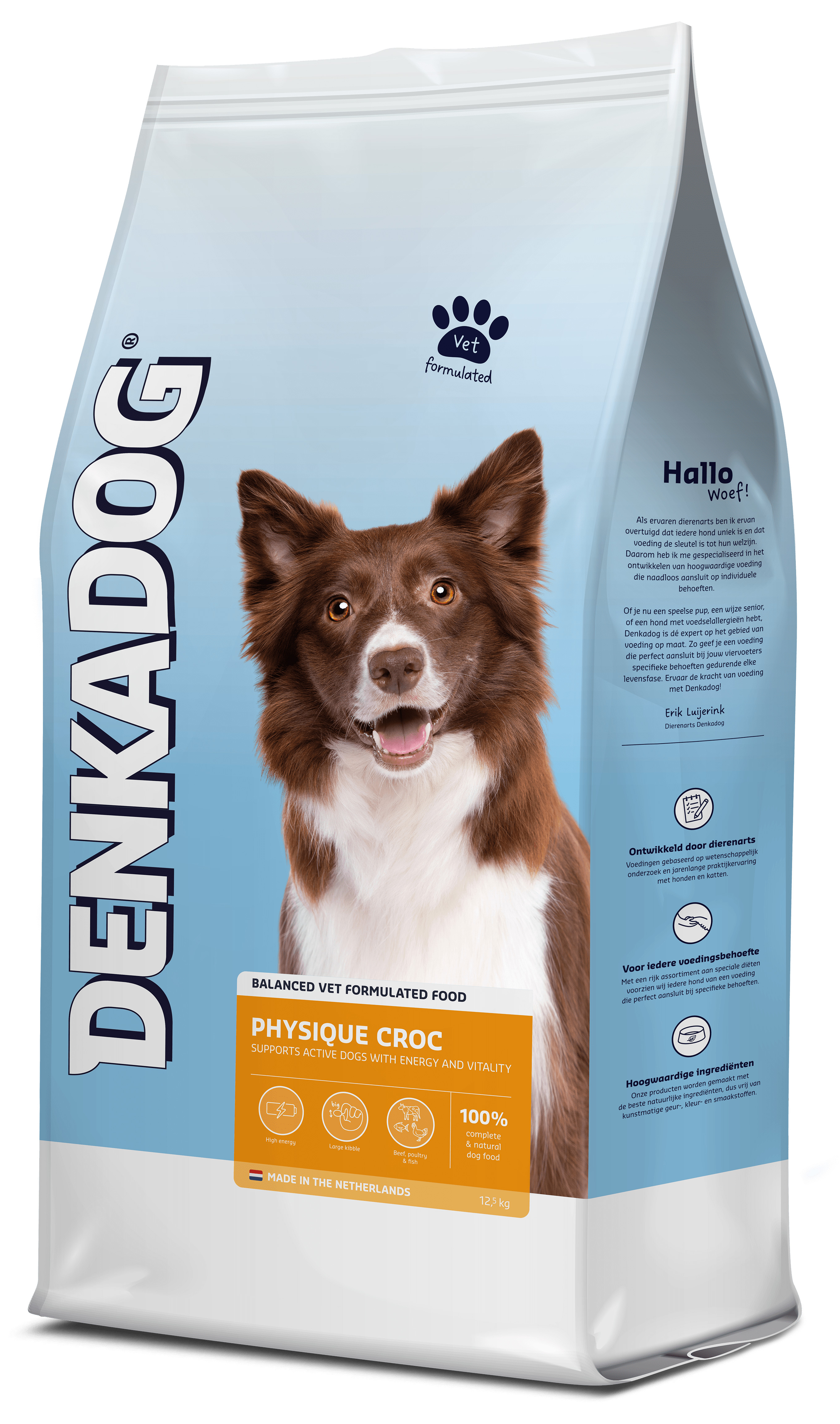 Denkadog Physique Croc pour chien