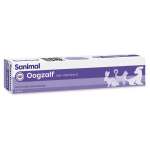Sanimal pommade ophtalmique pour chien, chat et lapin 2 paquets