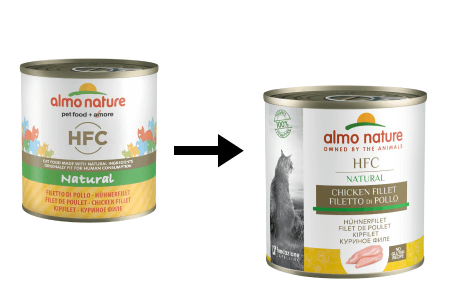 Almo Nature HFC Natural filet de poulet pâtée pour chat (280 g)