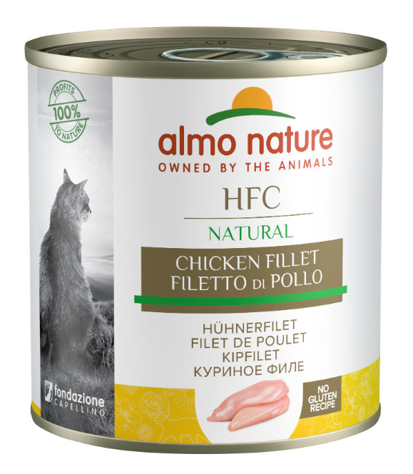 Almo Nature HFC Natural filet de poulet pâtée pour chat (280 g)