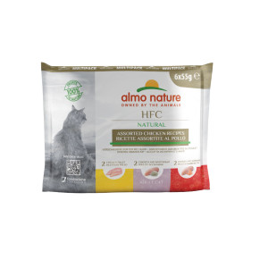 Almo Nature HFC Natural poulet pâtée pour chat (55 g) 6 x 55 g