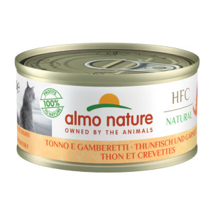 Almo Nature HFC Natural thon et crevettes pour chat (70 g) 12 x 70 g