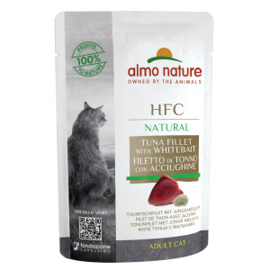 Almo Nature HFC Natural thon avec alevins pâtée pour chat (55 g) 48 x 55 g