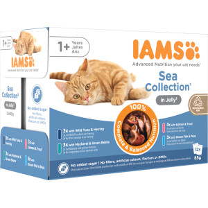 Iams Delights Adult Sea Collection pâtée en gelée pour chat (12x85 g) 12 x 85 g