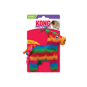 Kong Pull-A-Partz Piñata jouet pour chat Une pièce