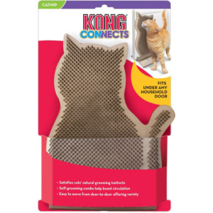 Kong Connects Kitty Comber jouet pour le soin du pelage Une pièce