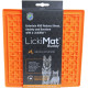 Lickimat tapis à lécher Buddy orange pour chien (20 cm)