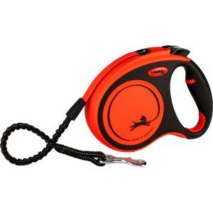 Flexi XTREME Orange M Sangle laisse 5 mètres Une pièce