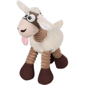 Shappo mouton jouet marron pour chien Une pièce