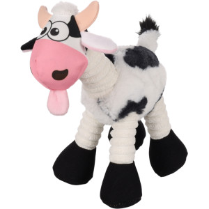 Vache jouet en peluche pour chien Debout
