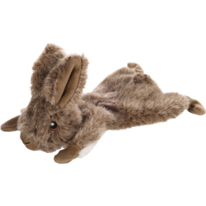 Forre lapin marron S jouet pour chien Une pièce