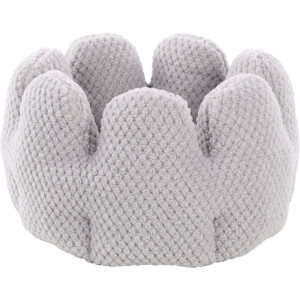 Couchette Jacquard grise pour chat et petit chien Une pièce