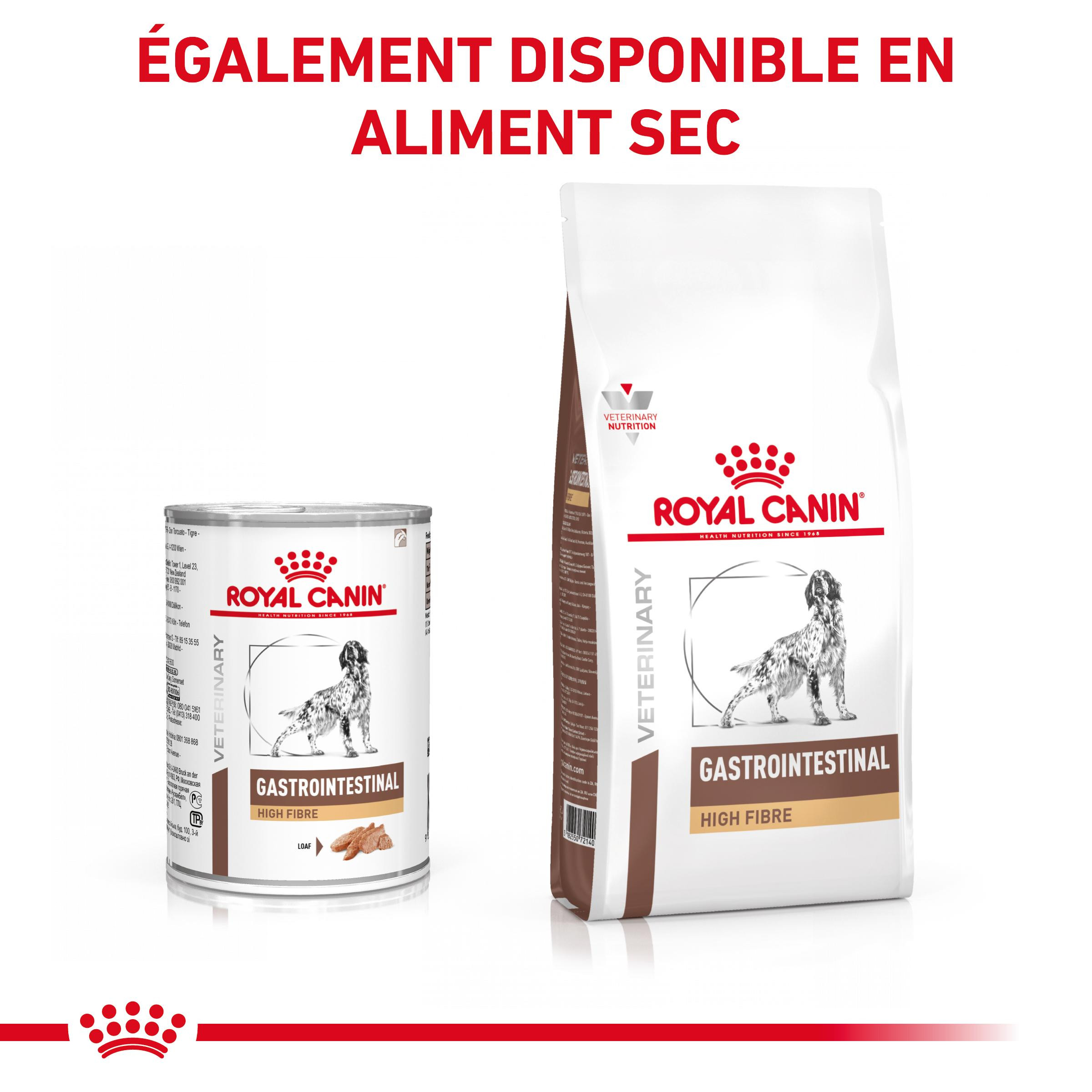 Royal Canin Veterinary Gastrointestinal High Fibre hondenvoer blik