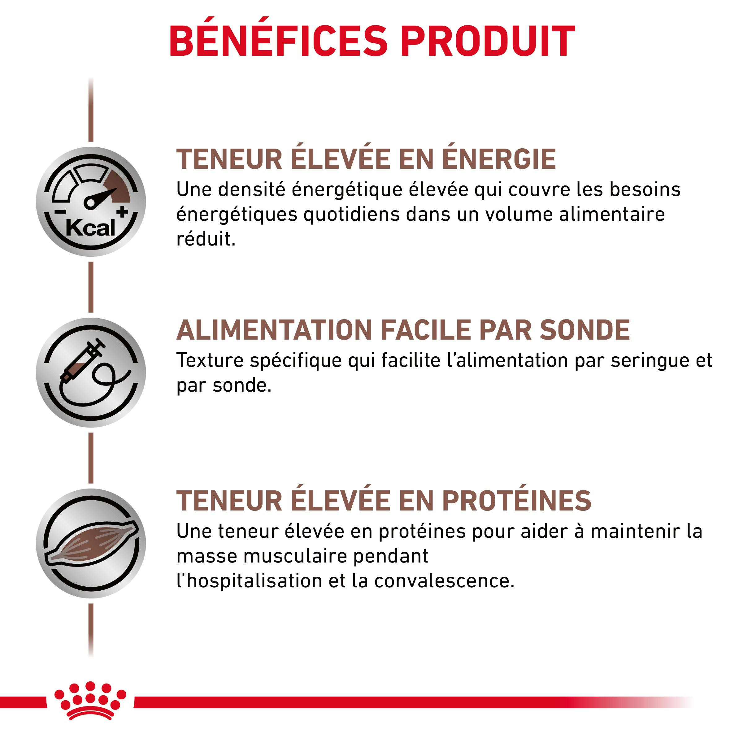 Royal Canin Veterinary Recovery pâtée pour chien et chat