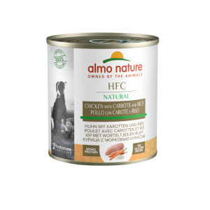 Almo Nature HFC poulet avec carottes et riz pâtée pour chien (290 g) 12 x 290 g