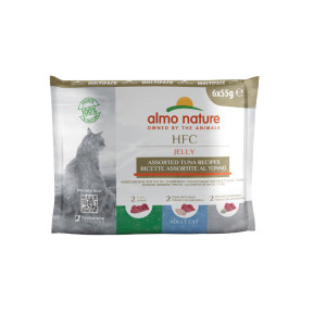 Almo Nature HFC thon multipack pâtée en gelée pour chat (55 g) 6 x 55 g