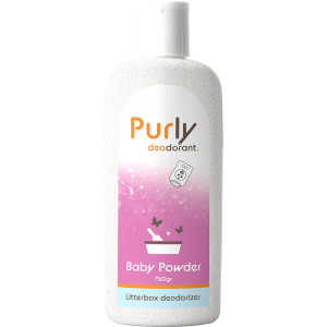 Granules désodorisants Purly pour litière 2x Lavendel