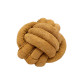 Hugglehounds Naturals balle en cuir pour chien