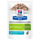 Hill's Prescription Diet Metabolic Weight Management pâtée au poisson pour chat  (sachet repas)