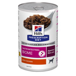 Hill's Prescription Diet Gastrointestinal Biome Digestive Care nat hondenvoer met kip blik