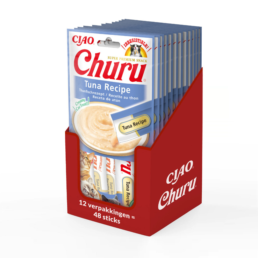 Inaba Ciao Churu met tonijn kattensnack