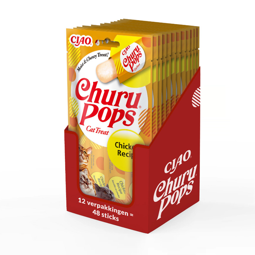 Inaba Ciao Churu Pops kip kattensnack