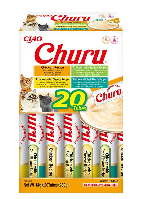 Inaba Ciao Churu multipack met kip kattensnack