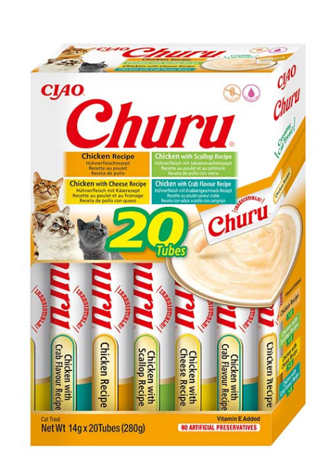 Inaba Ciao Churu multipack met kip kattensnack