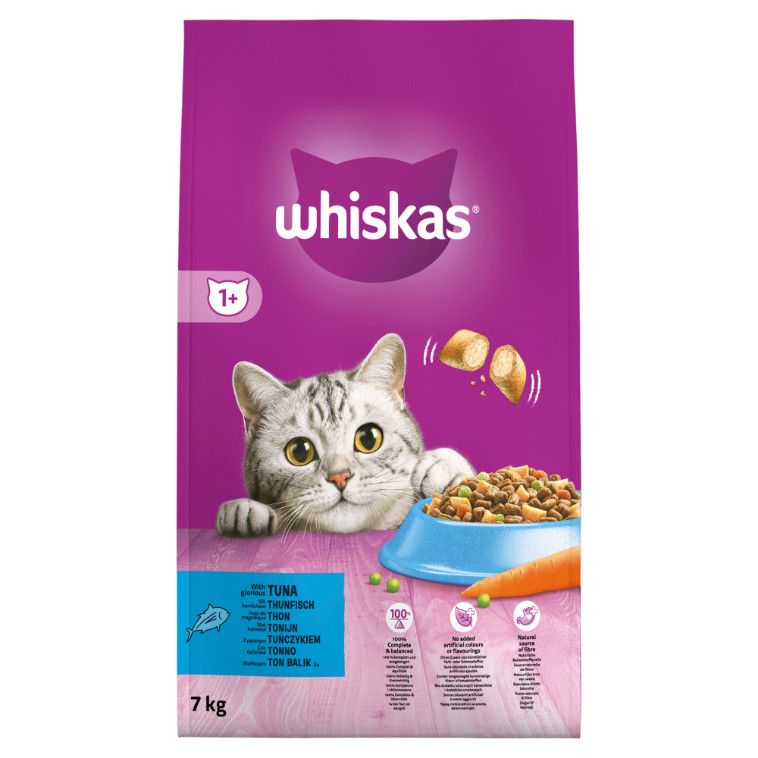 Whiskas Adult 1+ au thon pour chat