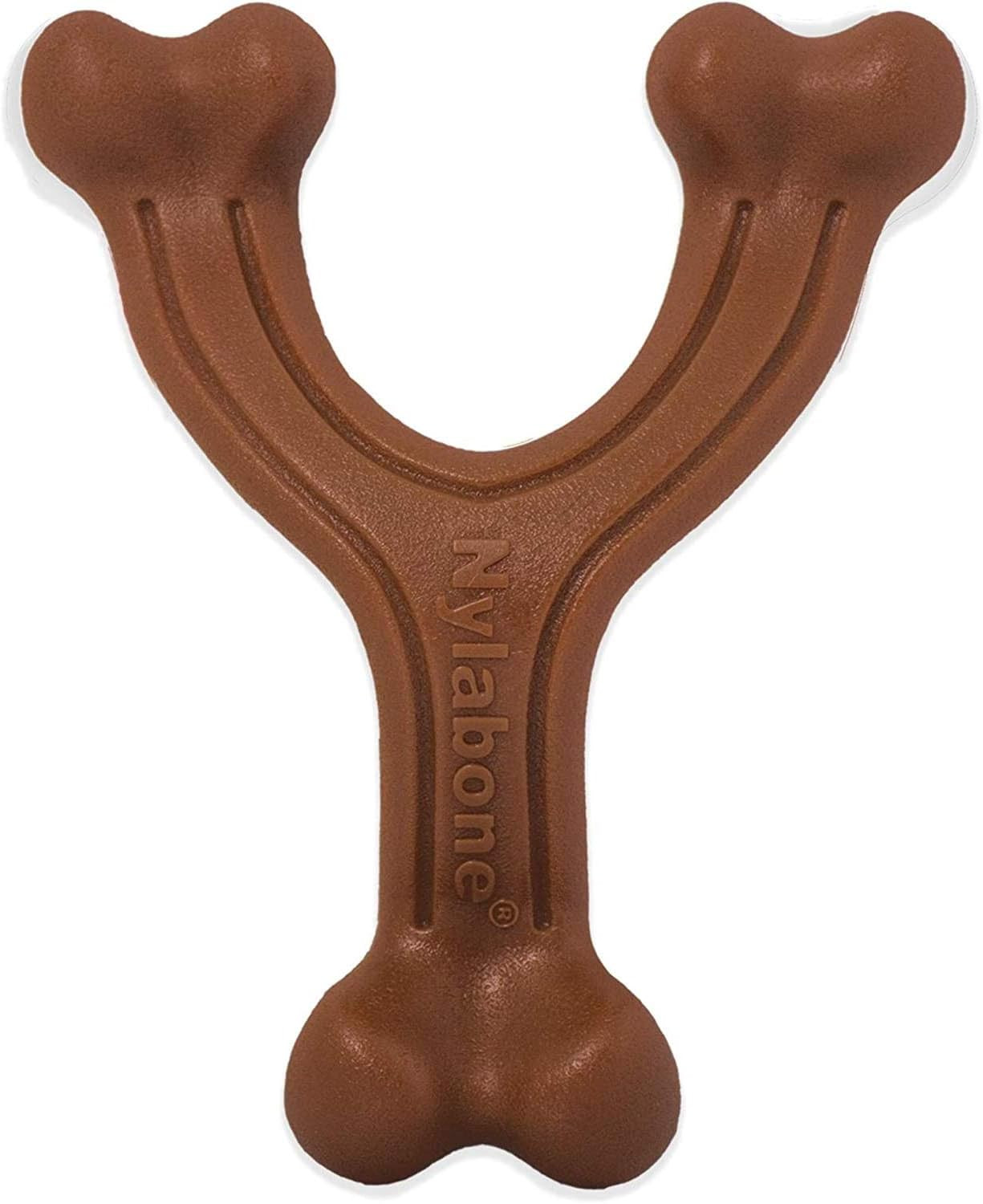 Nylabone Extreme Chew Wishbone nylon kauwspeelgoed hond (bizonsmaak)