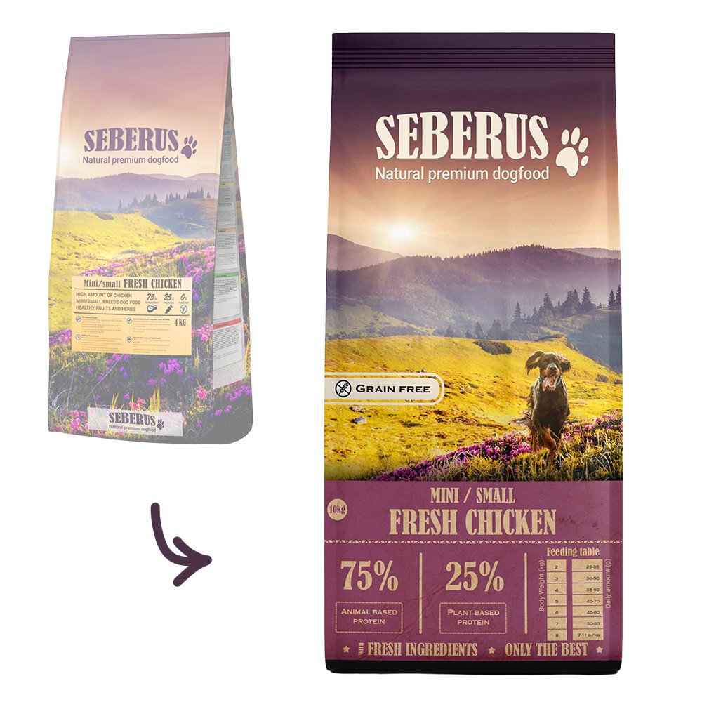 Seberus Mini/SB Classic - natuurlijk graanvrij hondenvoer