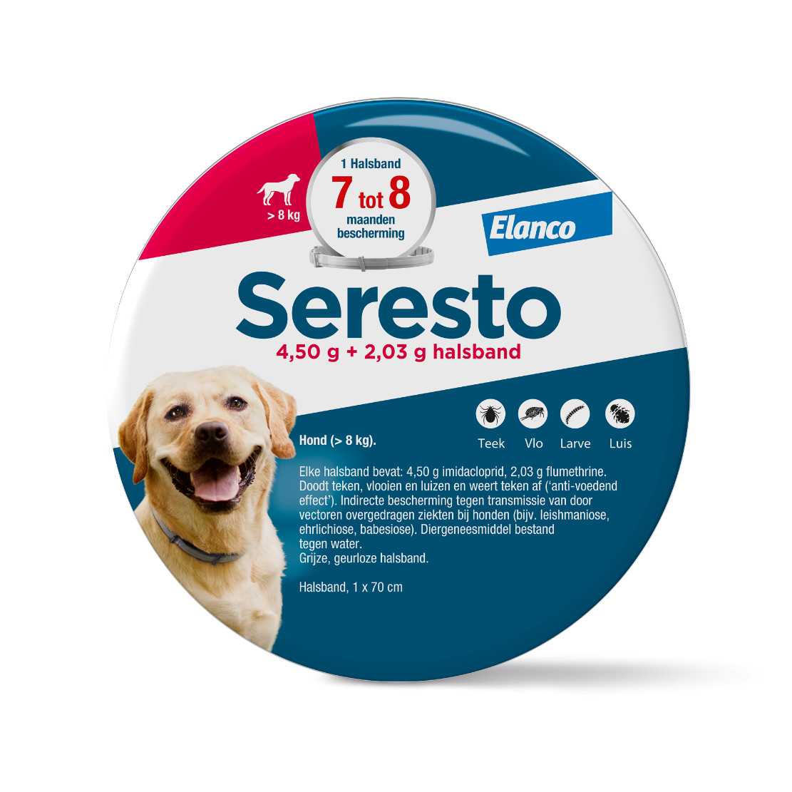 Seresto Halsband voor grote honden