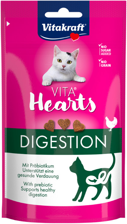 Vitakraft Vita Hearts Digestion kattensnack