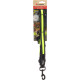 Laisse pour le jogging Flitzy noir & jaune (105-175/cm 70-160 cm)