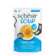 Schesir Cat Soup au thon avec calamars pour chat (sachets)