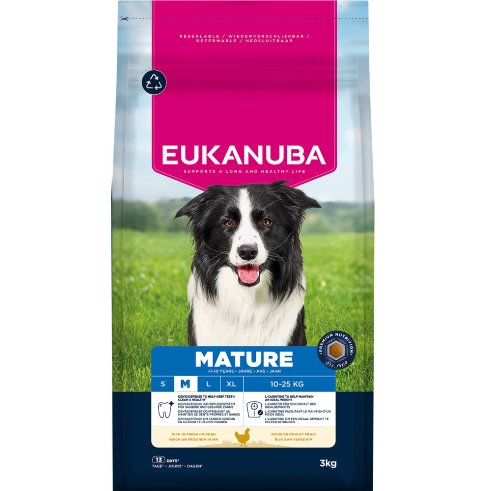 Eukanuba Thriving Mature Medium Breed au poulet pour Chien