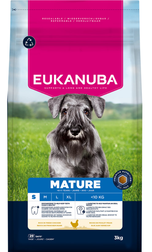 Eukanuba Thriving Mature Small Breed au poulet pour Chien