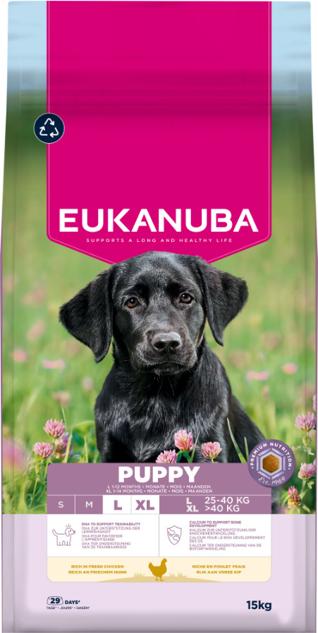 Eukanuba Growing Puppy Large Breed au poulet pour Chiot