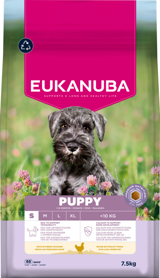 Eukanuba Growing Puppy Small Breed au poulet pour Chiot