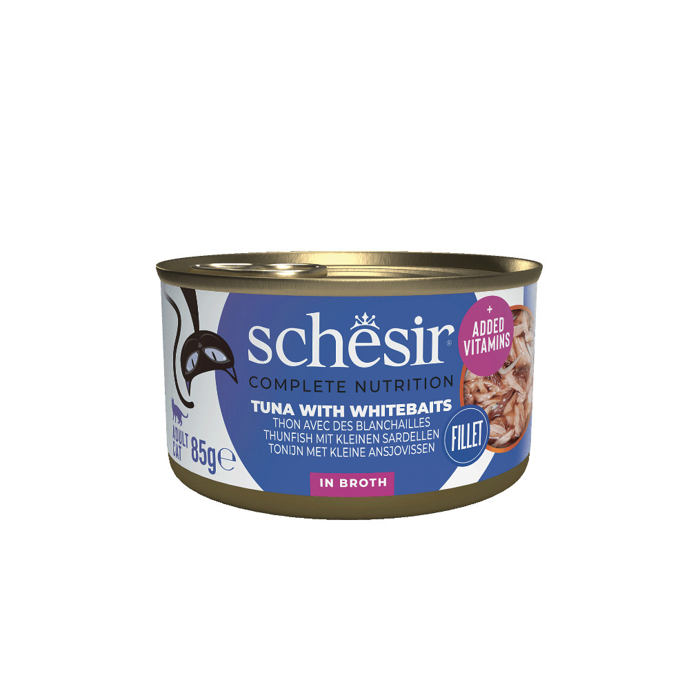 Schesir Chat - Natural, thon anchois et riz