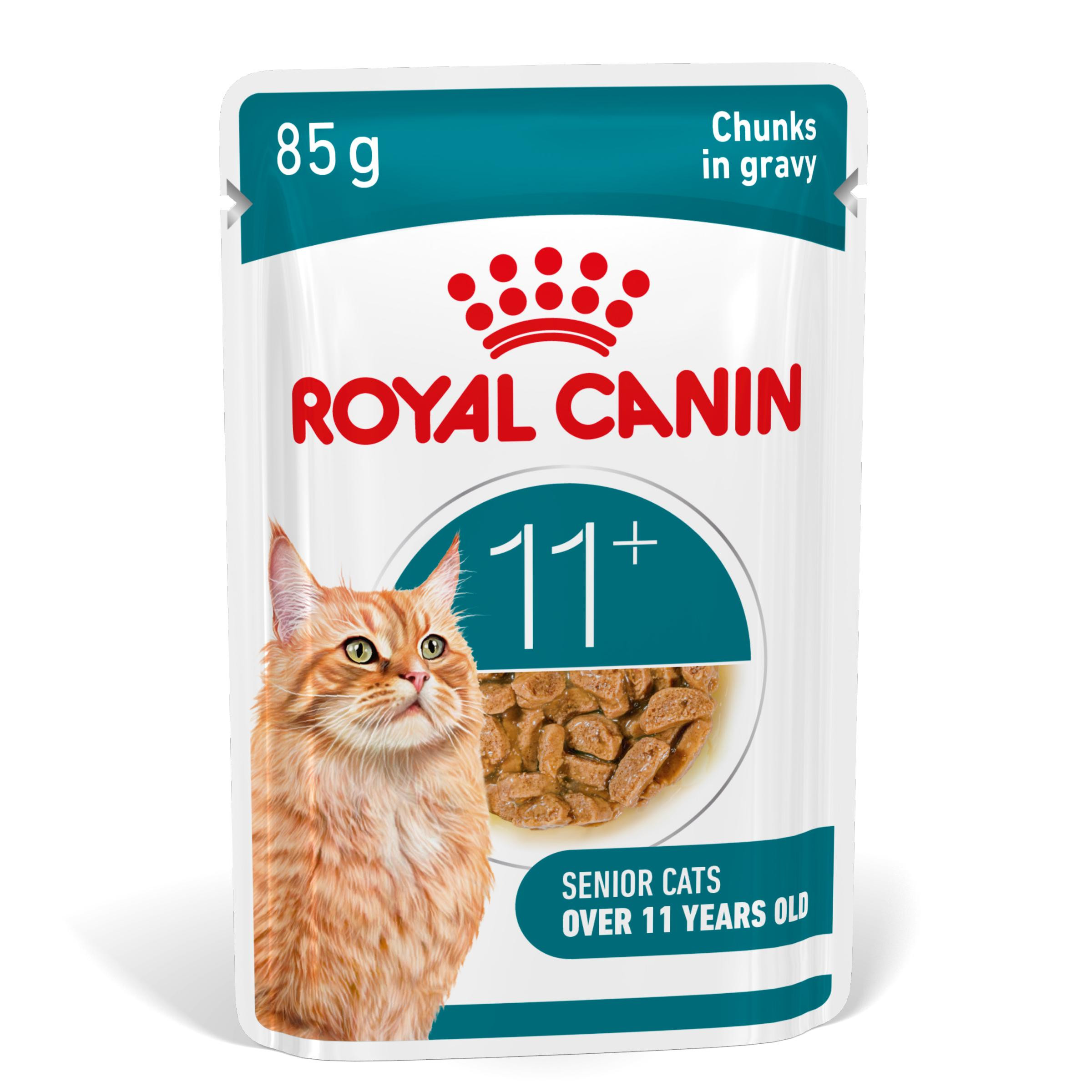 Royal Canin Ageing 11+ natvoer kat (in saus of gelei)