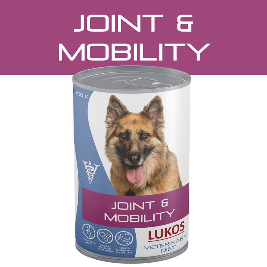Lukos Veterinary Diet Joint & Mobility pâtée pour chien