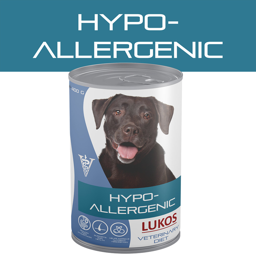 Lukos Veterinary Diet Hypoallergenic pâtée pour chien