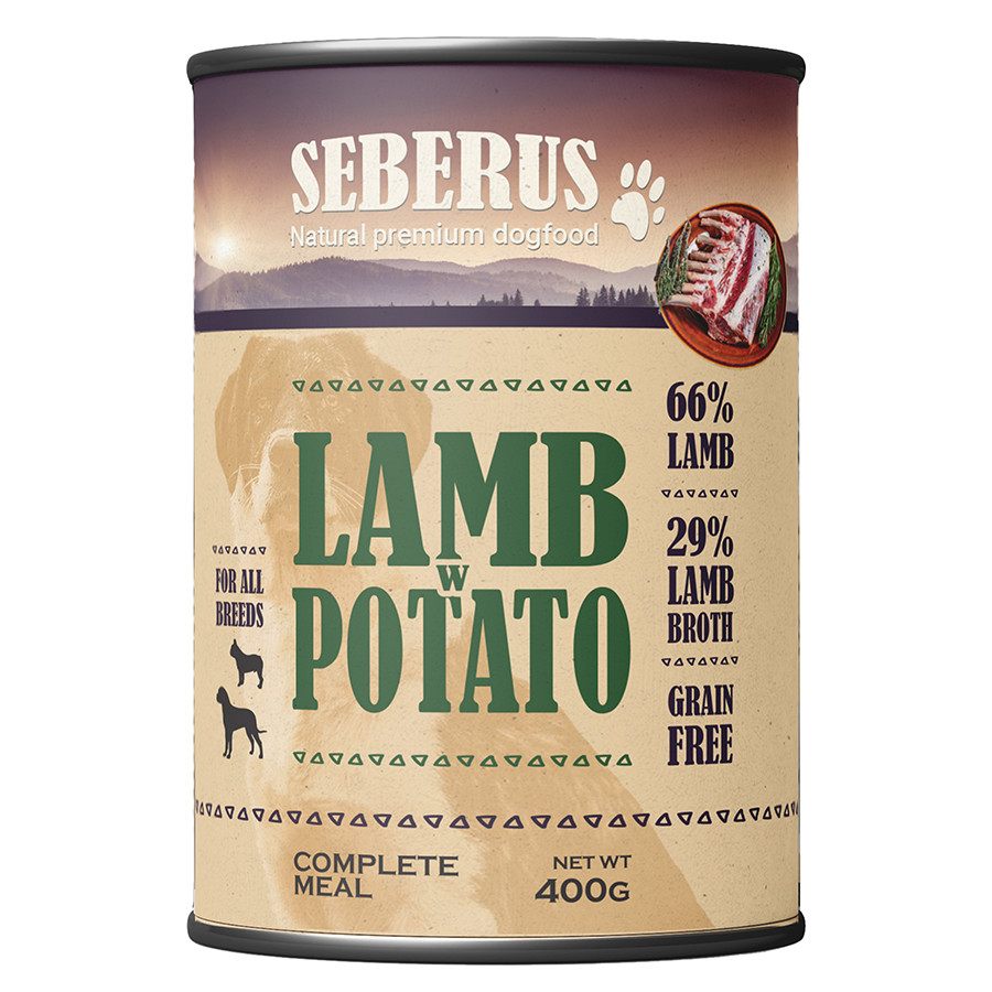 Seberus Chicken & Lamb pâtées sans céréales pour chien - assortiment mixte